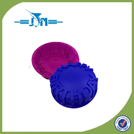 2016 Fashion Happy Birthday Silicone Mould Cake Decorating Chocolate Baking Mold