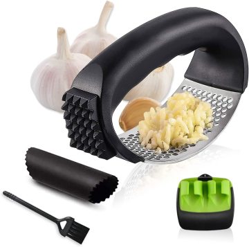 Stainless Steel Garlic Tools & Ginger Juice Crusher for Kitchen Gadgets