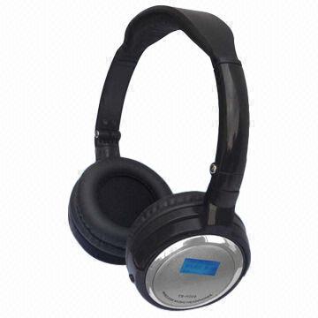 MP3 Headphones with FM Radio and TF Card Slot