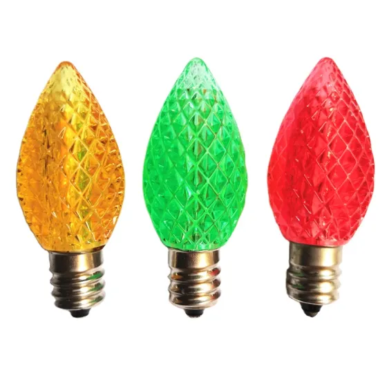 Decorative Strawberry Bulbs C7 LED Christmas Lamps