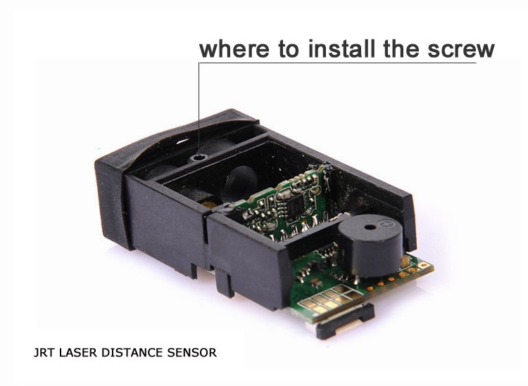 where to install laser distance sensor screw 