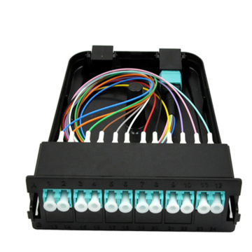 Fiber Optic MTP MPO ถึง LC Cassette โมดูล - 12/24/36 ไฟเบอร์