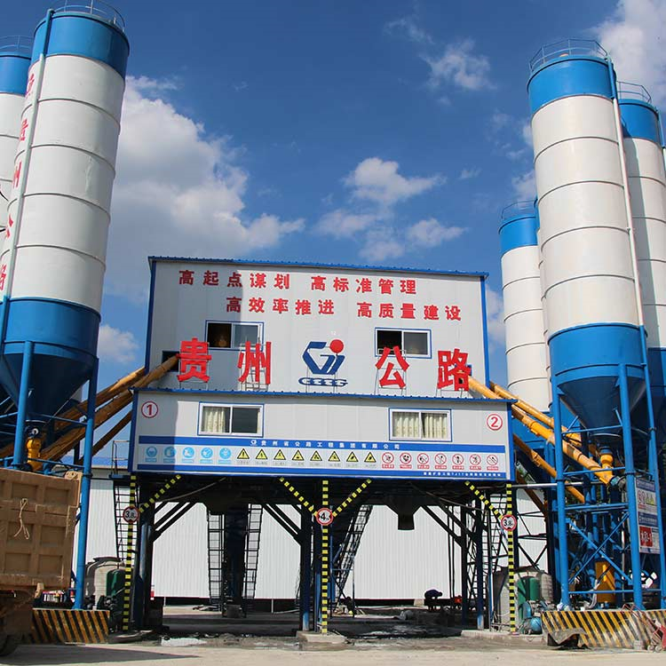 High Precision Concrete batching Plant HZS90 for Sale