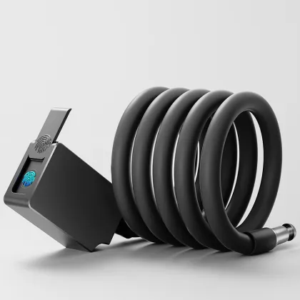 Smart Fingerprint Biometric Anti-Theft Bike Motorcycle Lock