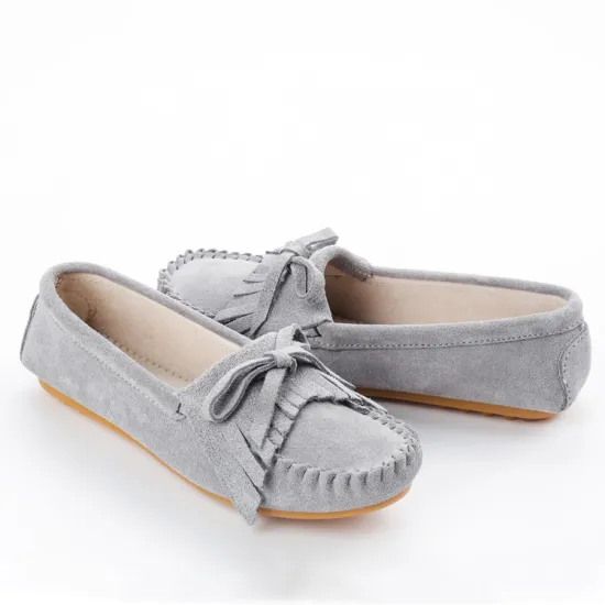 Comfortable Genuine Leather Loafer Moccasin Shoes for Women