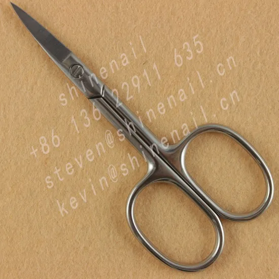 stainless steel beauty nail scissors