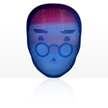 Wholesale LED Light-Up Mask with APP Control for Halloween and Cosplay