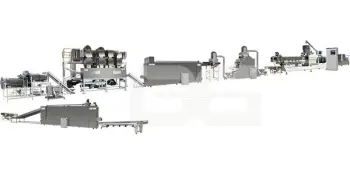 Breakfast cereal and corn flakes production line