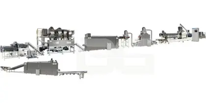 Breakfast cereal and corn flakes production line