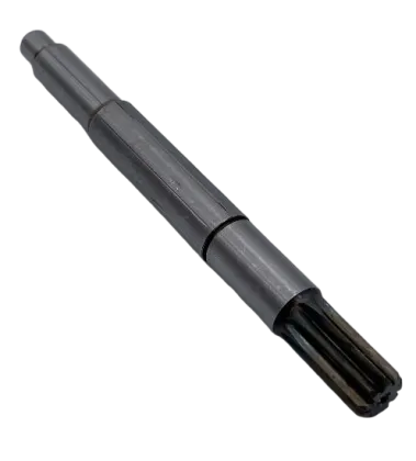 Motorcycle starter rotor shaft