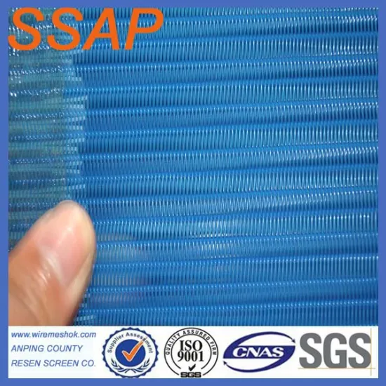 100%polyester spiral conveyor filter belt wire mesh