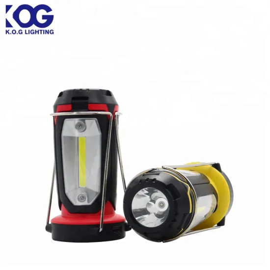 COB Multipurpose Battery Power & Rechargeable Work Light and Camping Tent Light: Your Ultimate Multi-function Illumination Solution
