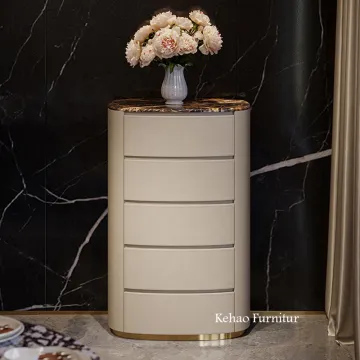 Luxury Modern Bedroom Chest of Drawers Storage Cabinet