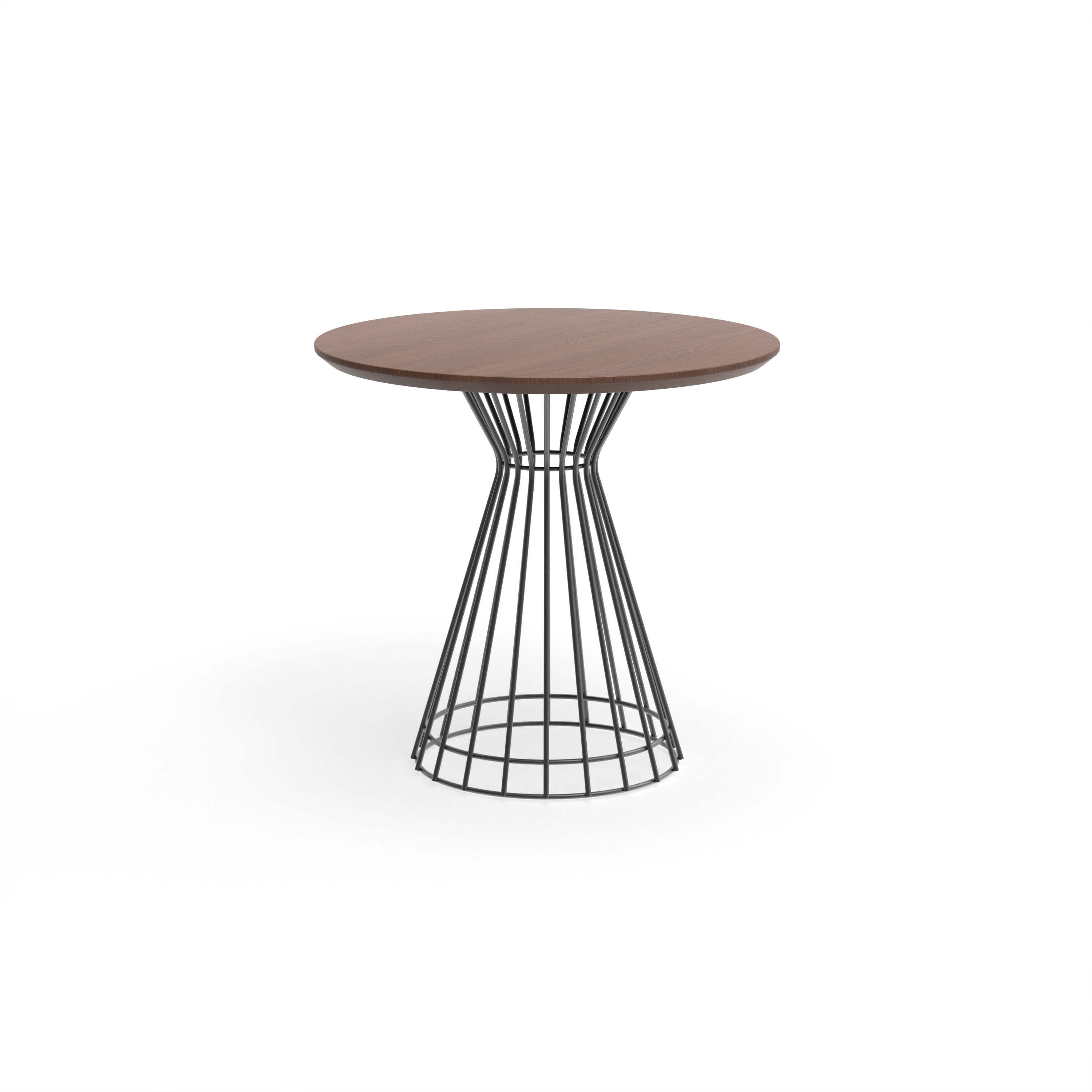 Round Wood Coffee Table