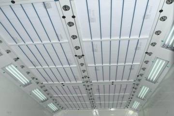 Spray Booth With Filters