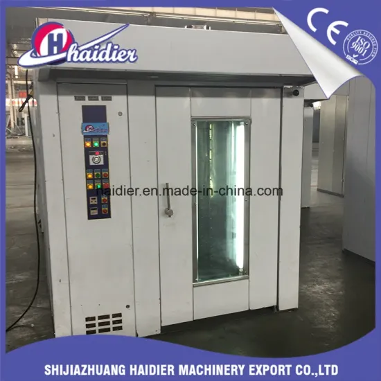 Haidier Stainless Steel Soft Air Rotary Rack Bakery Gas Oven with Ce & ISO Certification