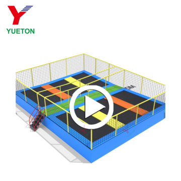 Small Jumping Kids Trampoline Bed Amusement Park Rides