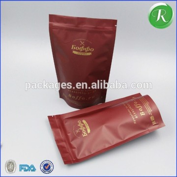 Customized printing aluminum foil ziplock silicone food storage vacuum retort bag