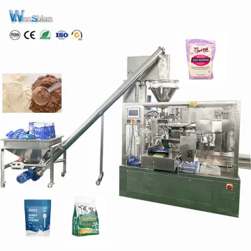 Milk Powder Premade Zipper Pouch Packing Machine
