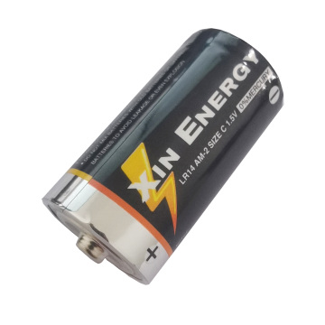 Cylindrical Alkaline Battery 1.5V Size C LR14 AM-2 7500mAh for Toys
