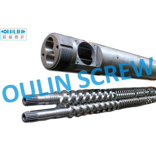 Mikrosan Mcv 67-22D Twin Parallel Screw and Barrel