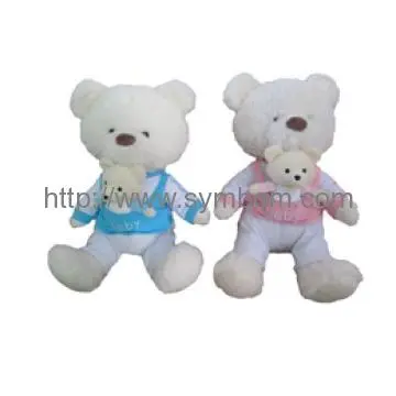 Teddy Bear Plush Toy Mother and Son