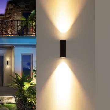 Up Down Wall Lamp Outdoor Porch Sconce Lighting