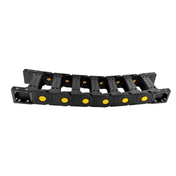 Hot Sale Black Nylon Flexible Cables CNC Machine Drag Chain