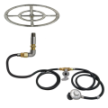 Stainless Steel Gas Fire Pit Burner Kit