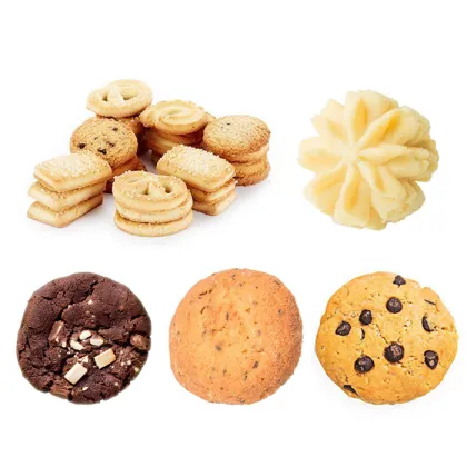 Industrial Machinery for Making Biscuits: Sweet Almond Crispy Cookies Machine