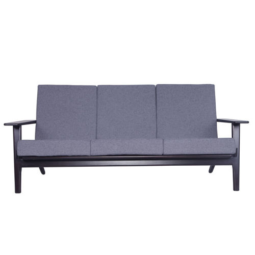 UHans Wegner Plank Sofa Chair 3 Chair Version