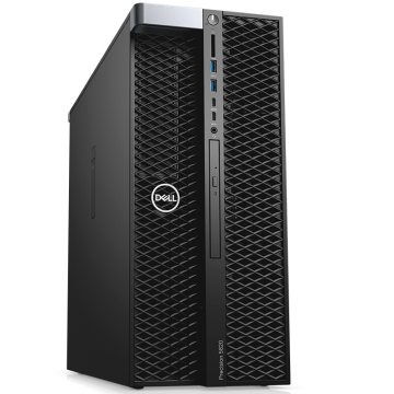 Workstation Dell T5820 Kinerja Tinggi: Dell Intel Xeon W-2102 Prosesor dengan kecepatan 2.9GHz di rak 5U