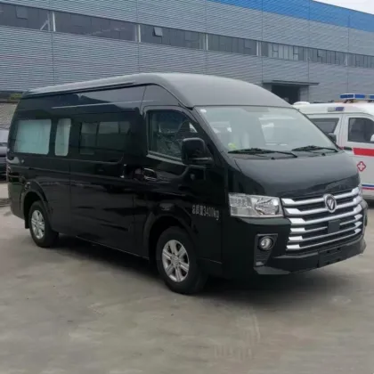 Mobile coffin service van Funeral van Ice coffin