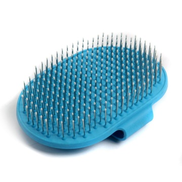 steel pins brush glove