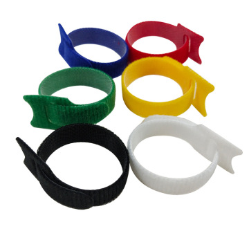 Customized Wholesale Printed Self-Adhesive Cable Ties with Velcro Fastener