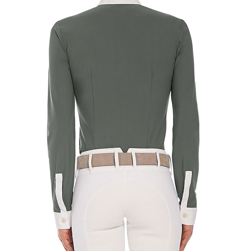 Vêtements personnalisés pour femmes Equestrian Ride Show Shirt Tops