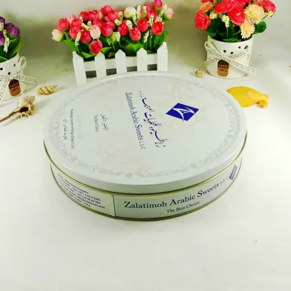 fashion tin can food packing for cookies