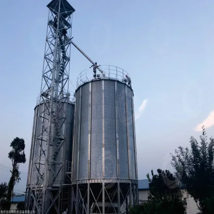 Processing general-purpose grain silos