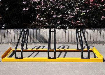 Heavy Duty Steel Tubing Floor 3 Vehicle / Bicycle Display Stand
