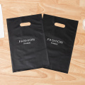 plastic handle die cut shopping bag