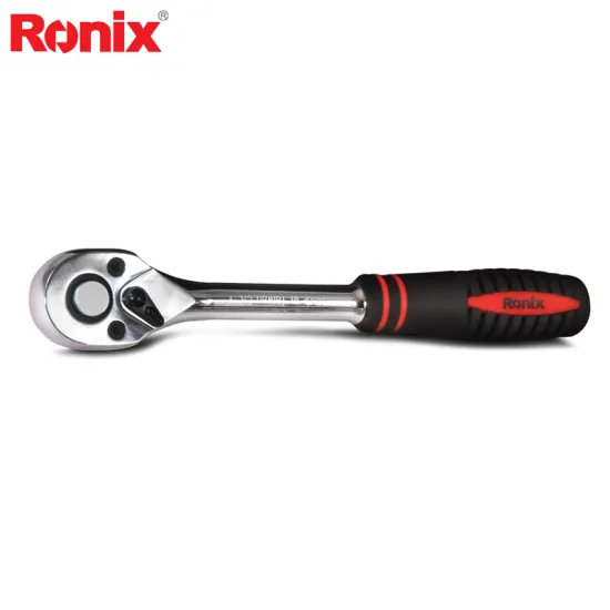 RONIX New Design Adjustable Socket Wrench Ratchet Handle 1/2" RH-2632
1/2″ DR Ratchet Handle – RH-2632
