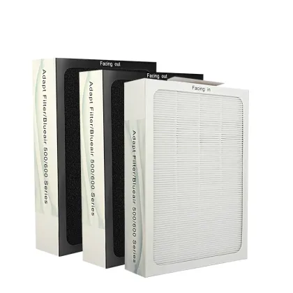 3pcs Air purifier filter HEPA activated carbon filter composite filter suitable for Blueair 503/501/580i/501B/550E/680i/603/650E
