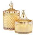 Casamento favor Mongolian Yurt Home Scented Velas de vidro