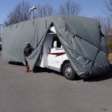 Copertina di camper di classe C standard, protezione da esterno di base