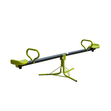 Customizable Outdoor Metal Seesaw with 360 Degree Rotation for Playgrounds