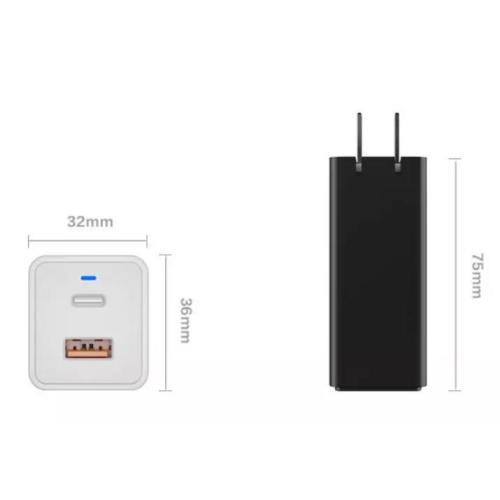 Gan 65w Charger Gan Technology 65W Dual Port Fast Charging Laptop Factory