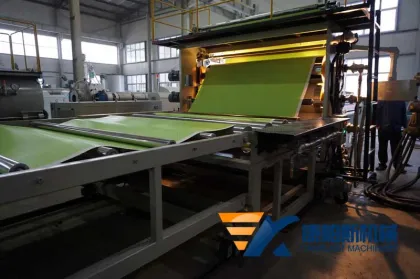 PVC Floor leather production line  wide floor leather production line