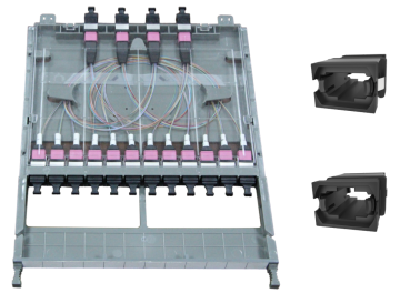 24 Fiber MTP/MPO to 8 Fiber Optic Cassette