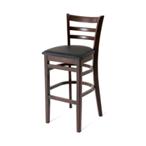 Wood Bar Stool for Restaurant and Kitchen