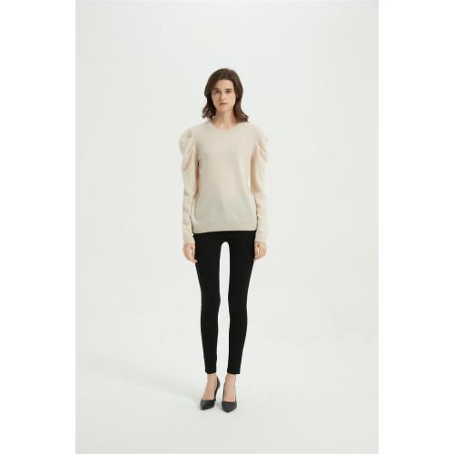 HIgh quality traceable cashmere sweater for women